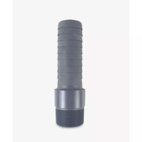 HS13PVCKC - 1-1/4"MNPT x Hose Shank PVC