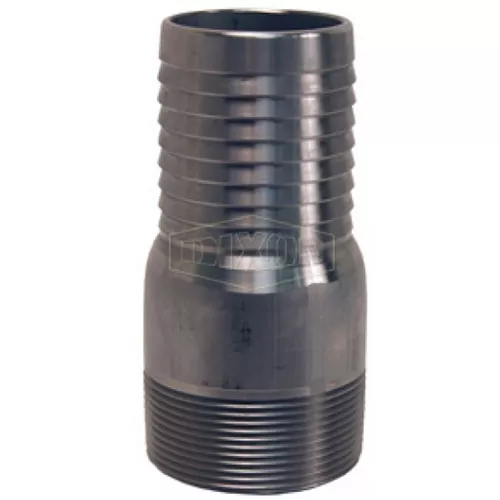 HST25 - King Combination Nipple NPT Threaded End No Knurl