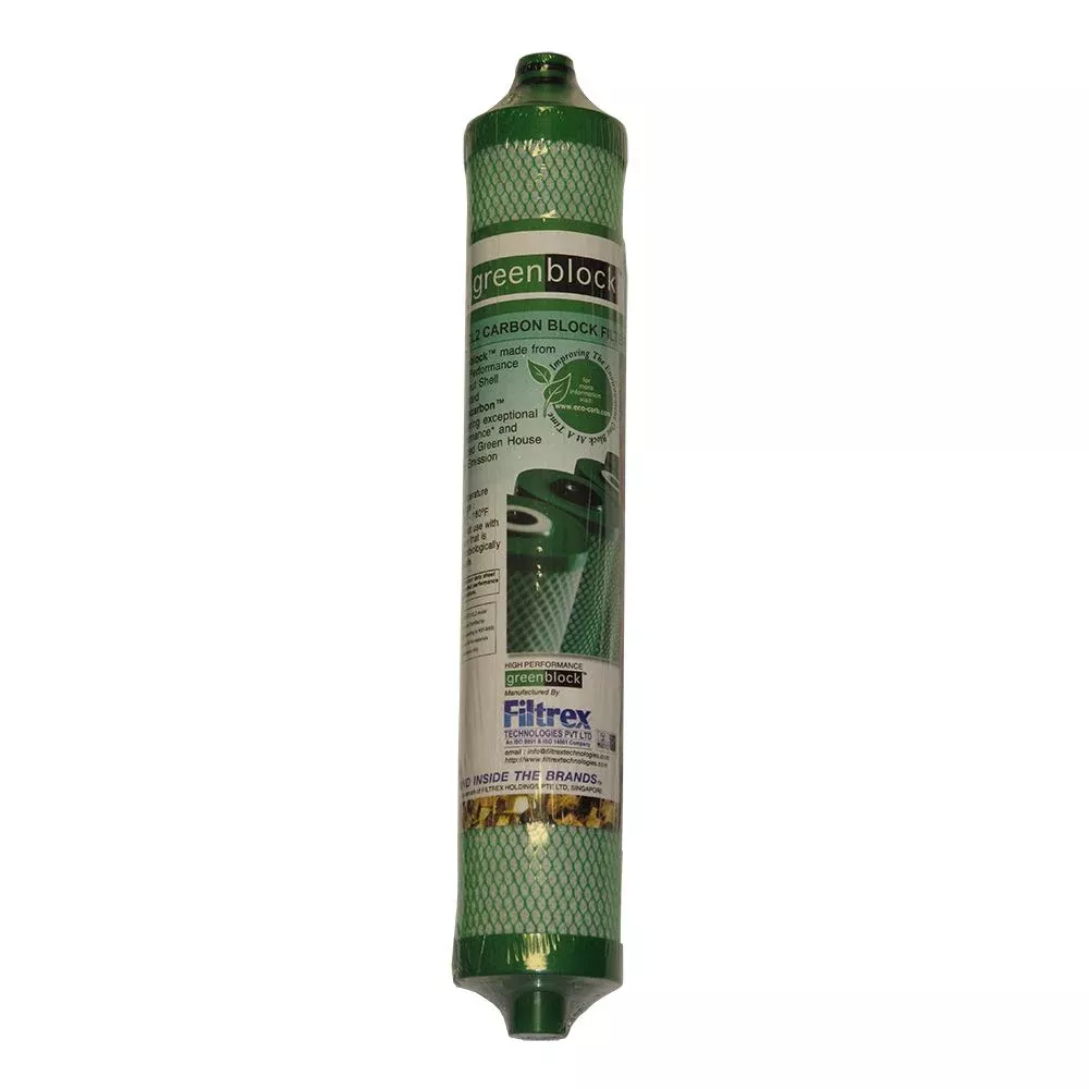 Hydrotech/Clack Compatible 10 mic Green Carbon Block