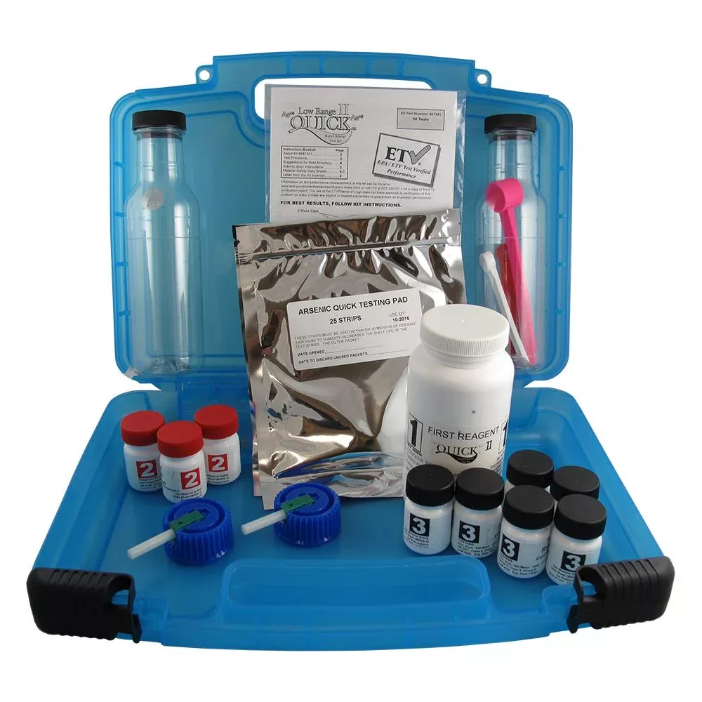 Industrial Test Systems 481301 Arsenic Low Range Quick II, 50 Tests