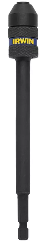 Irwin 1869516 Drill Bit Extension, 1/4 in Shank, Hex Shank, 6 in L