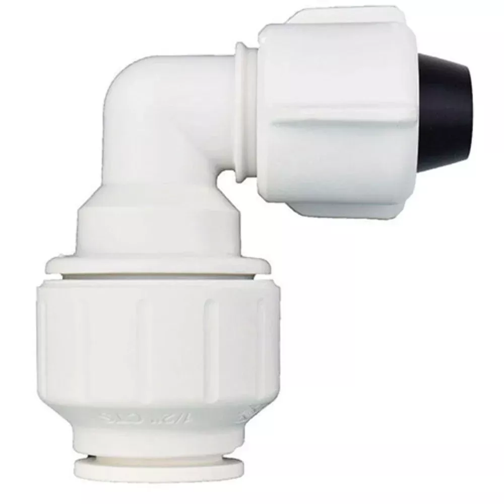 John Guest Female Swivel Elbow - 1/2 CTS x 1/2 NPS