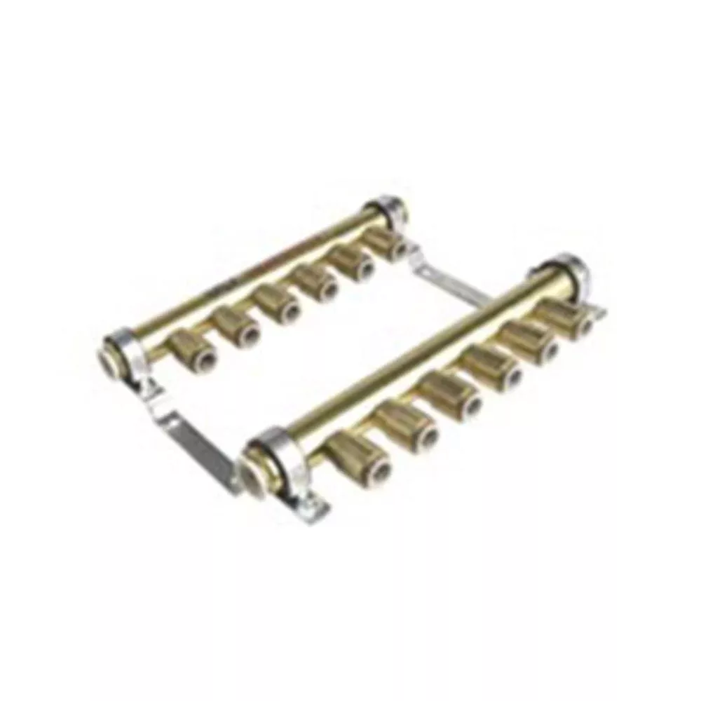 John Guest Manifold Brass Rail 4-Zone - 22mm x 15mm
