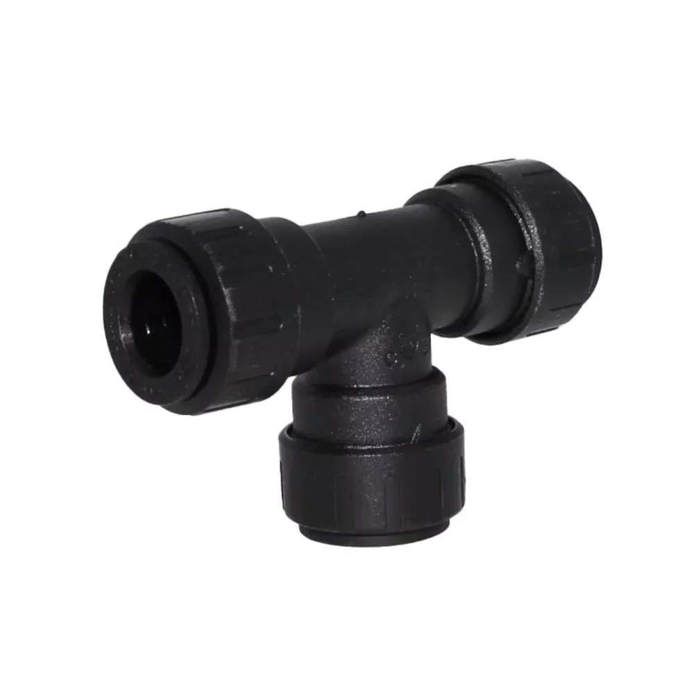 John Guest Prolock Reducing Tee - 3/4 x 3/4 x 1/2 CTS