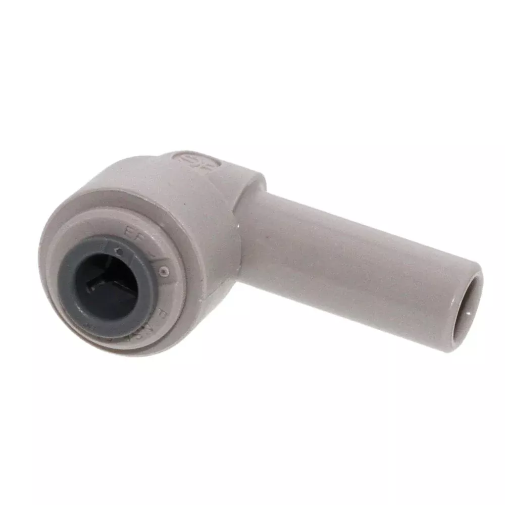 John Guest Stem Elbow Connector - 3/8 Stem x 3/8