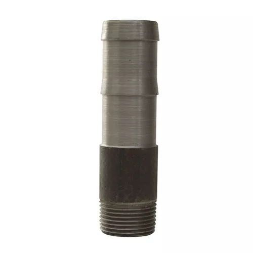 KRN1210 - King Steel Round Nipple for 2 Clamps