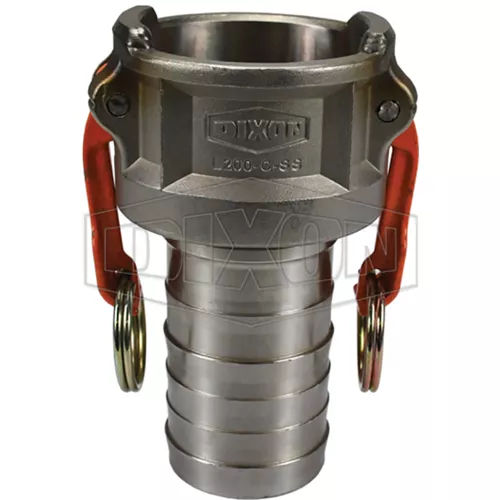 L200-C-SS -Part CCoupler x Hose Shank Stainless Steel