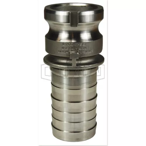 L200-E-SS -Part EAdapter x Hose Shank Stainless Steel
