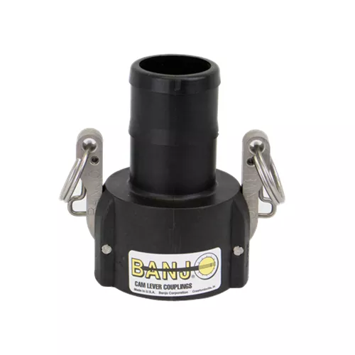 L200C - Locking Cam & Groove Part C Coupler x Hose Shank