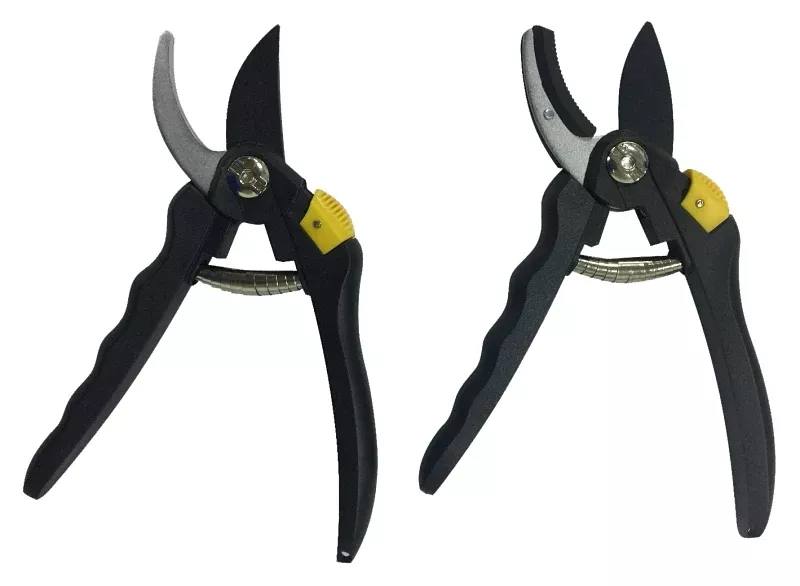 Landscapers Select GP1120 Pruning Shear Set, 1/2 in Cutting Capacity, Steel Blade, Plastic Handle, Cushion Grip Handle