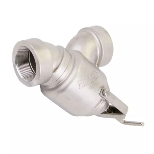 LSS300-06 - 3" Stainless Steel Line Strainer With 6 Mesh Screen