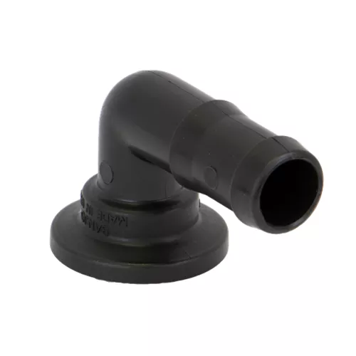 M100Brb90 - 1" Flange X 1" 90° Hose Barb Elbow