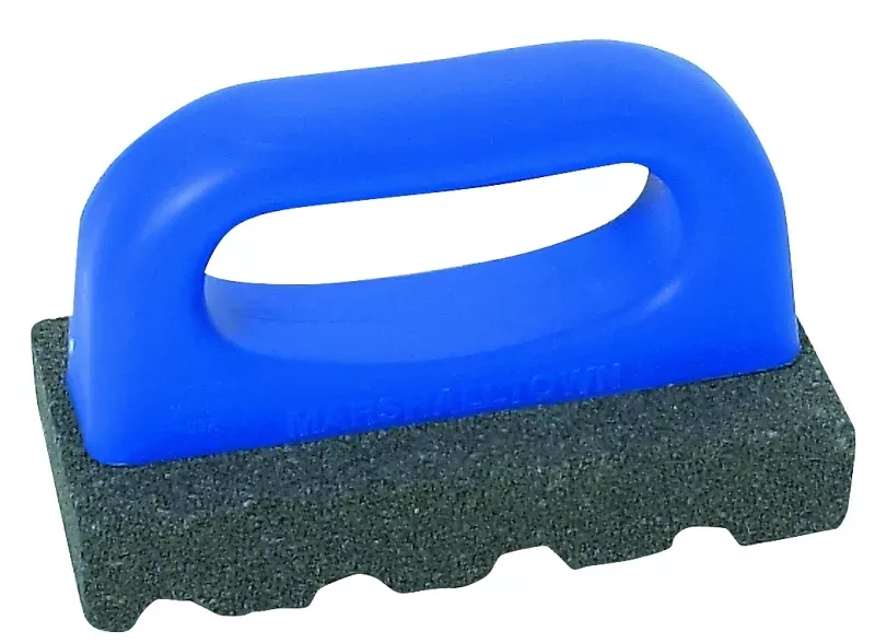 Marshalltown 841 Rubbing Brick, 1-1/2 in Thick Blade, 20 Grit, Silicon Carbide Abrasive