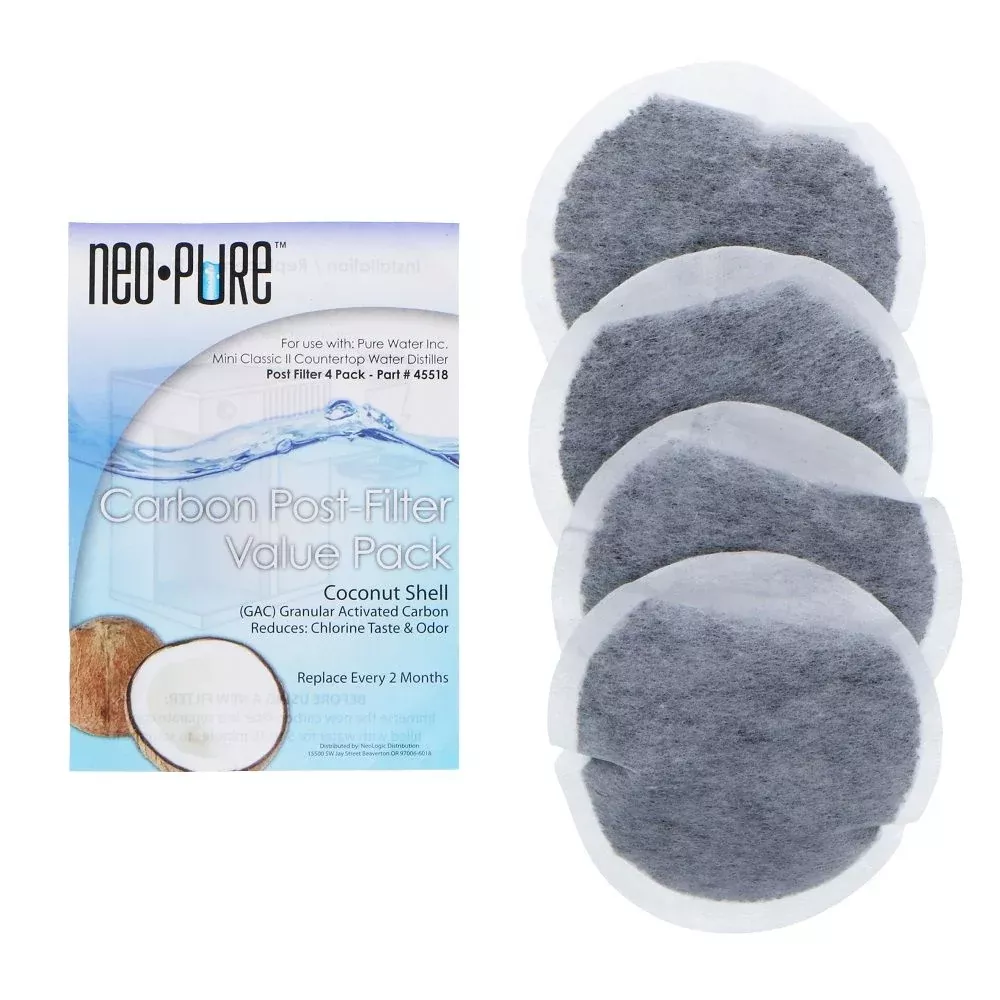 Mini Classic II Distiller Carbon Post-Filters by Neo-Pure (45518RC)