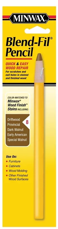 Minwax 110086666 Wood Filler Pencil, Solid, Driftwood