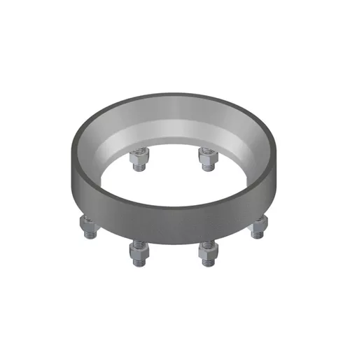 MP19752LC - 4" Stainless Steel Mounting Pad with Standard Studs