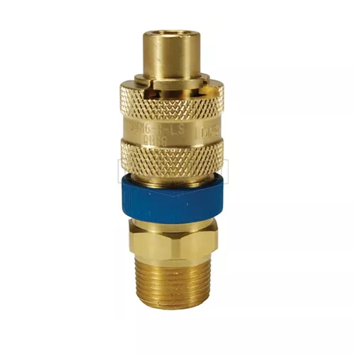 N4F4-B-LS - Dix-Lock N-Series Bowes Interchange Female Threaded Safety-Lock Plug