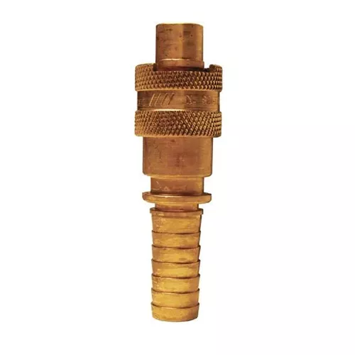 N4S6-B - Dix-Lock N-Series Interchange Male End x Hose Barb Plug