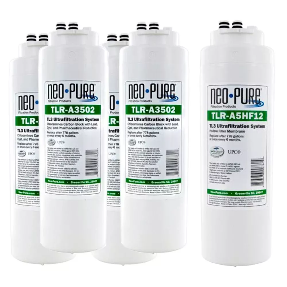 Neo-Pure Annual Filter Kit for TL3 Ultrafiltration System