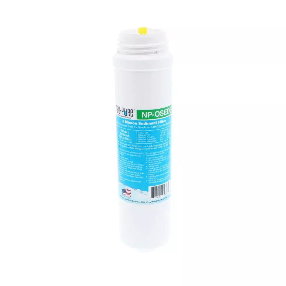 Neo-Pure NP-QSED5 Quick Change 5 mic Sediment Filter