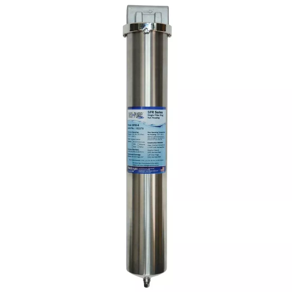 Neo-Pure SFR2 Series Filter Housing with Ring Nut Closure