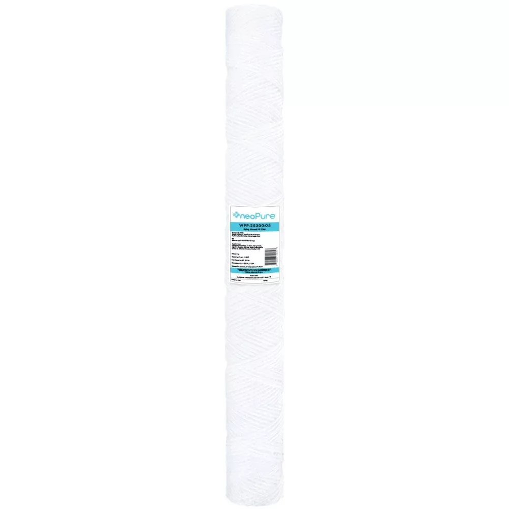 Neo-Pure WPP-25200-05 20" Surfactant Free String Wound Filter 5 Micron