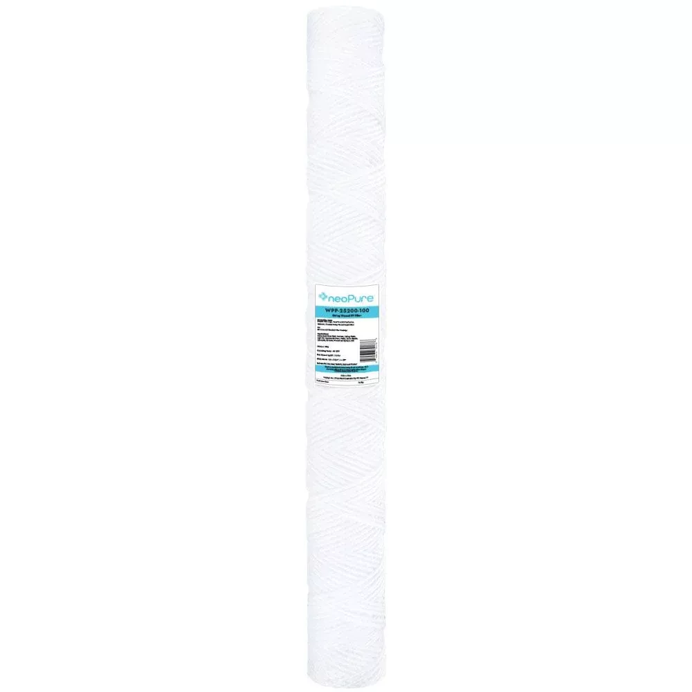 Neo-Pure WPP-25200-100 20" Surfactant Free String Wound Filter 100 Micron