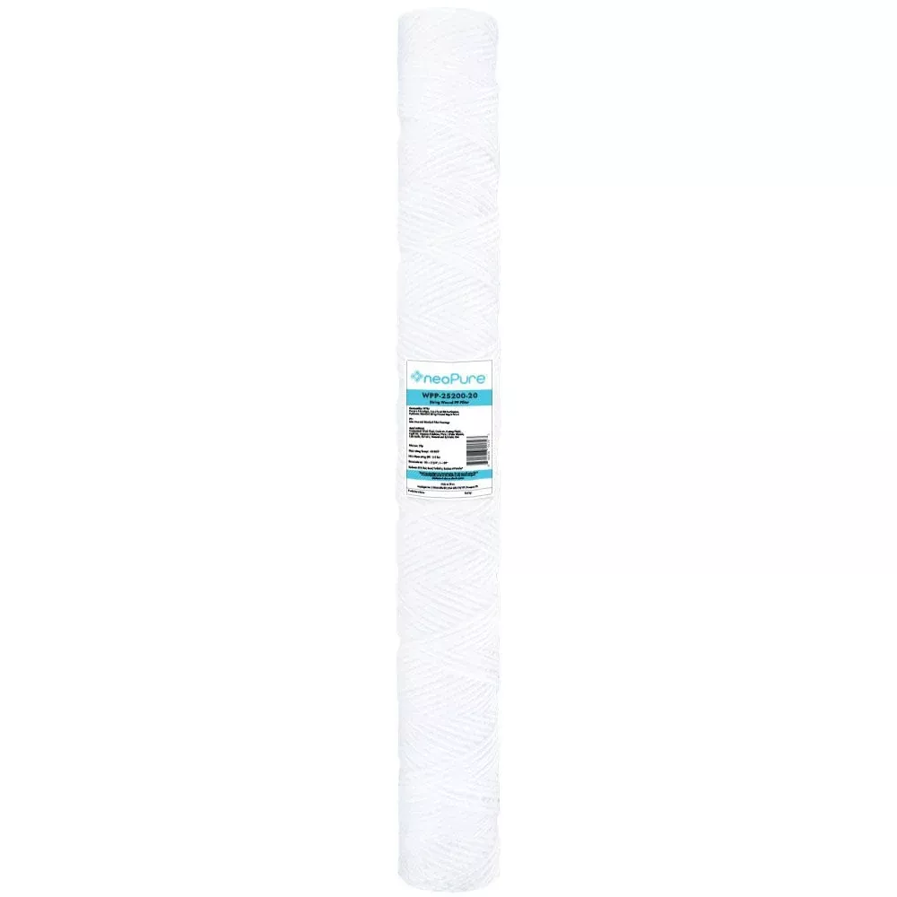 Neo-Pure WPP-25200-20 20" Surfactant Free String Wound Filter 20 Micron
