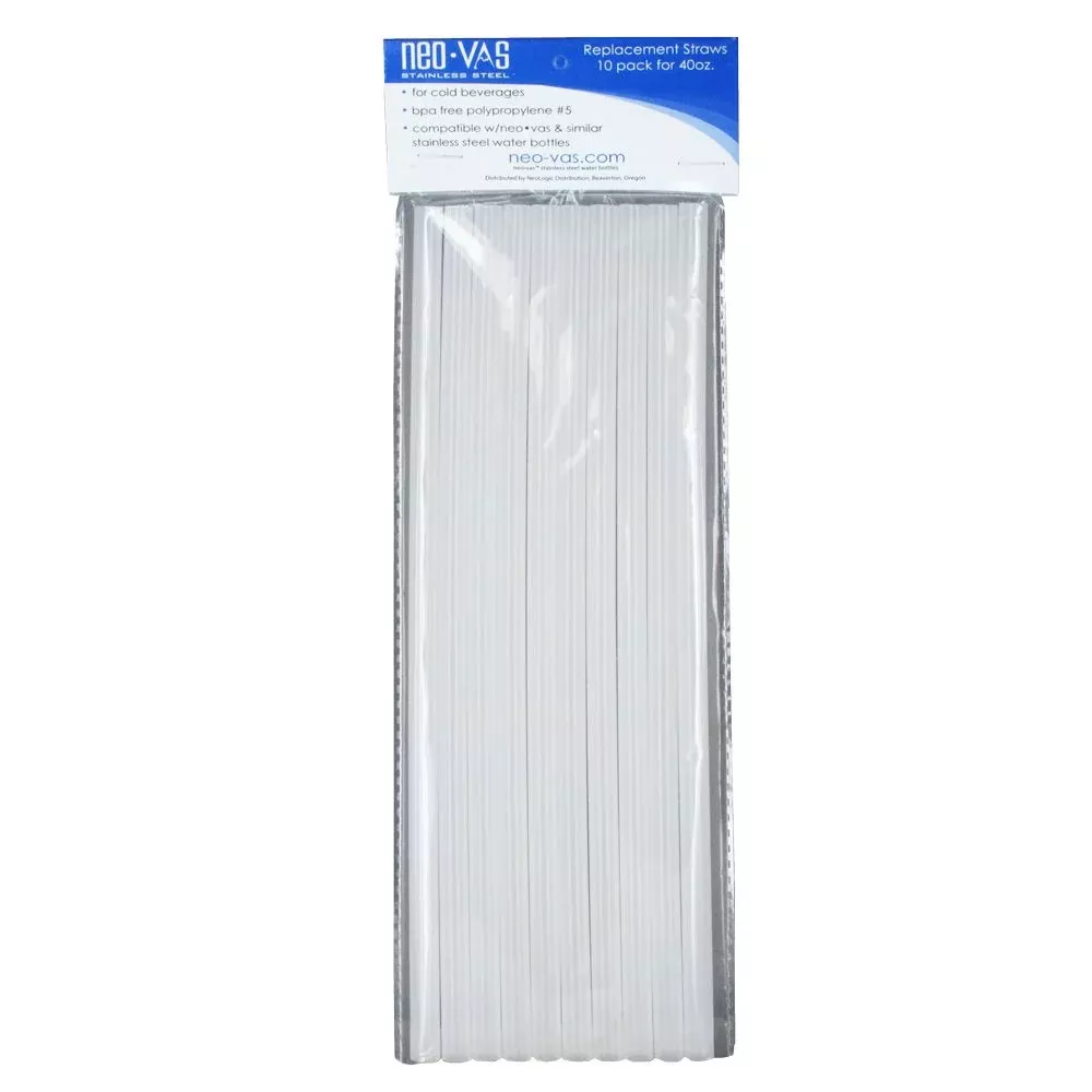 Neo-Vas NVRS1040 Neo-Sip Replacement Straws 10 Pack