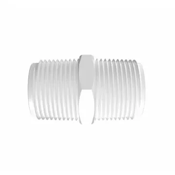 NIP200-SHFD - 2" Short Poly Nipple FDA