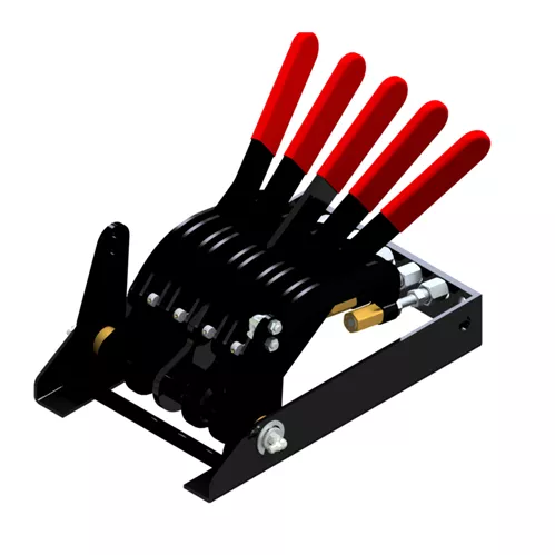 OP9005EY - Mechanical Compact Operator (Grease Fitting in Shaft – 5 Compartments)