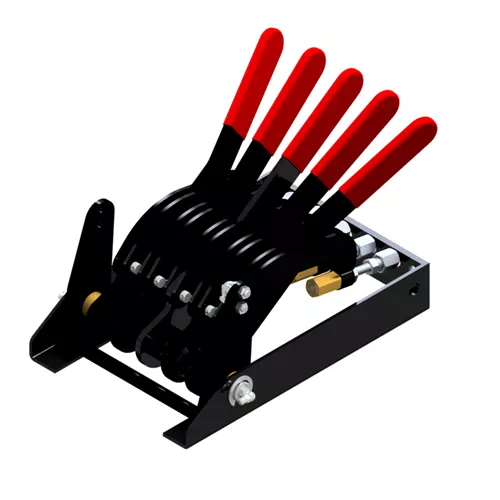 OP9015EY - Mechanical Compact Operator (No Grease Fitting in Shaft – 5 Compartments)