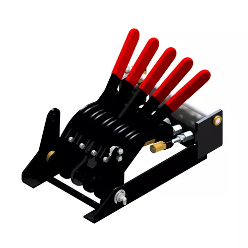 OP9115EY - Mechanical Delta 1 Compact Operator (No Grease Fitting In Shaft – 5 Compartments)