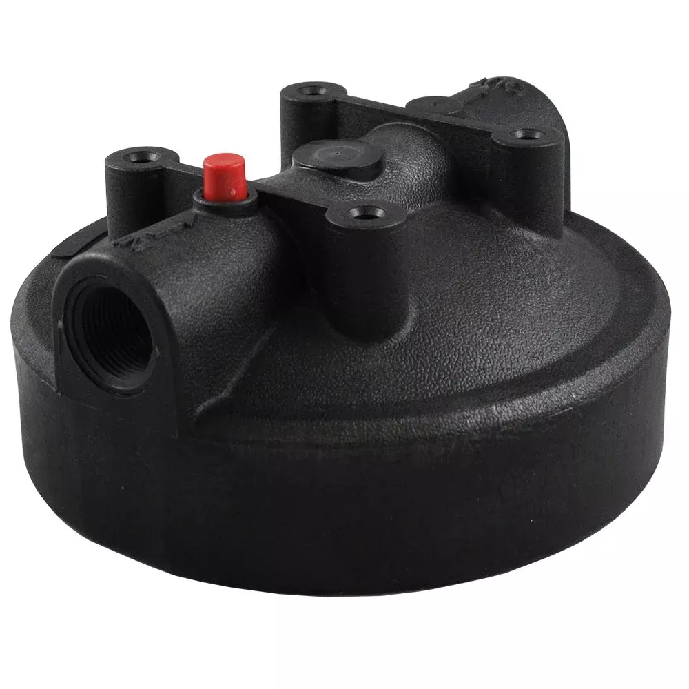 Pentek Black HFPP Cap w/ PR for Big Blue Housings