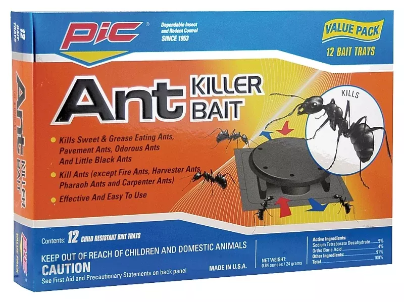 PIC PLAS-BON Ant Killer, Paste, Pleasant