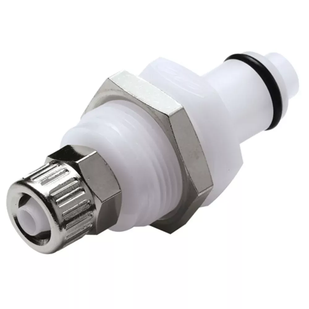 PLC40004 Panel Mount PTF Coupling Insert 1/4 PTF
