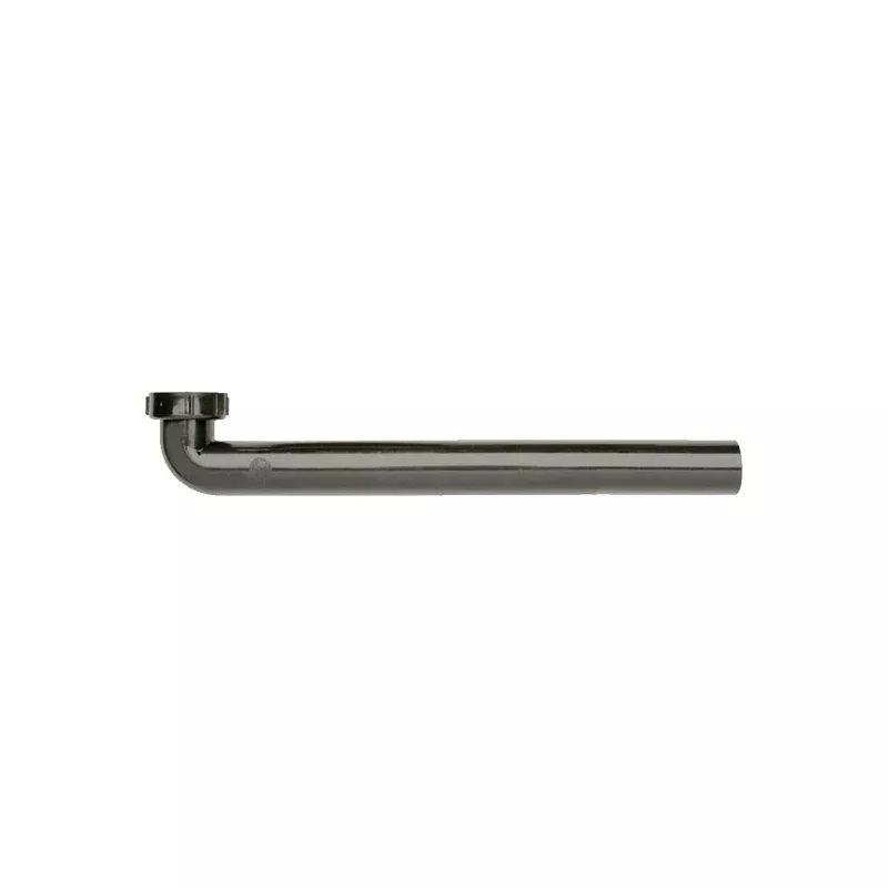 Plumb Pak PP66-9B Drain Tube, 1-1/2 in, Slip, Plastic, Black