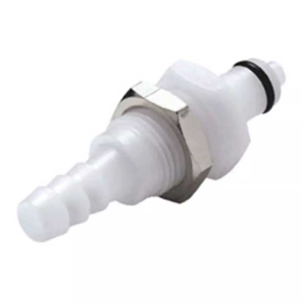 PMC4202 Panel Mount Hose Barb Coupling Insert 1/8 ID Barb