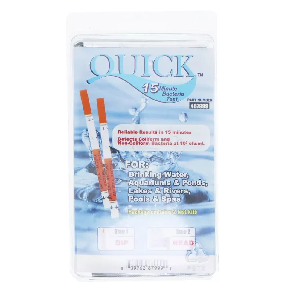 Pool Check 18 minute Bacteria (2 tests/package)