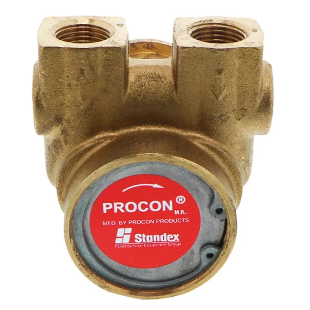 Procon Pump NSF Brass 140 GPH 3/8" NPT w/ .188" Double Flat Drive (Clamp-on)