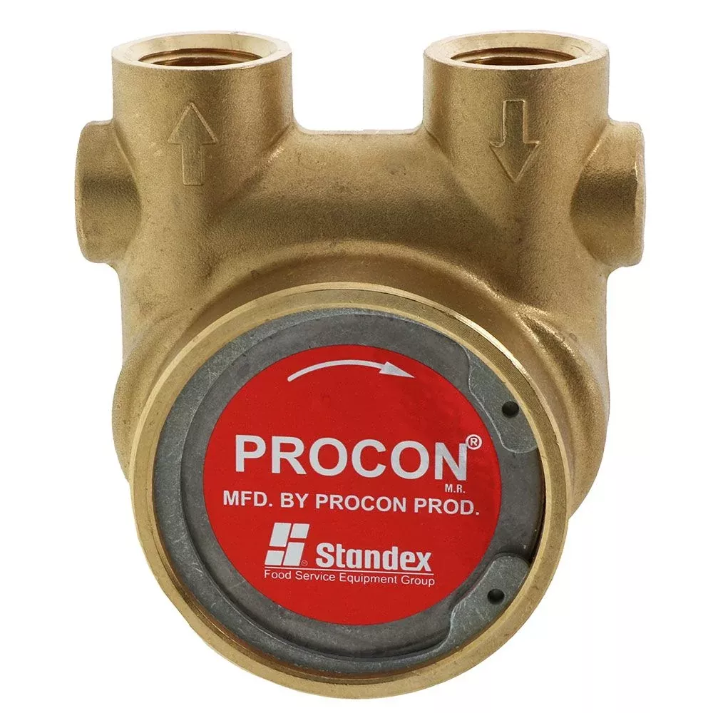 Procon Pump NSF Brass 240 GPH 1/2" NPT w/ 1143 Bronze Coupling (Clamp-on)