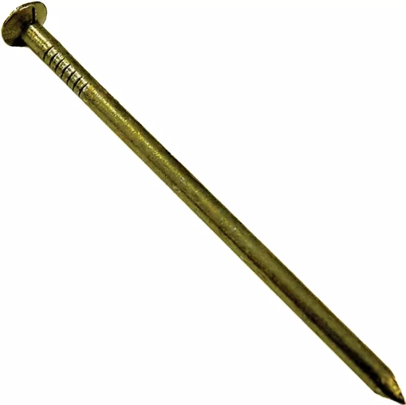 Prosource 00065192 Sinker Nail, 16D, 3-1/4 in L, Vinyl-Coated, 50 lb