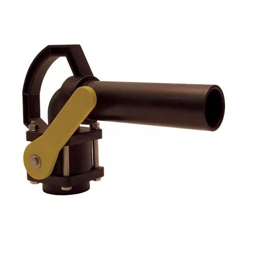 PVFPN150 - Polypropylene Bolted Ball Valve with Nozzle