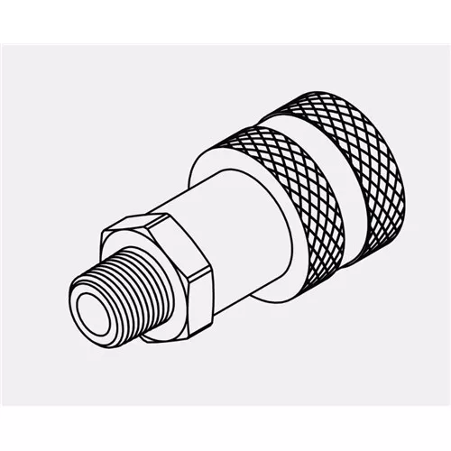 PVVM-06F-06MP - THREADED QD 3/8" PVVM Couplers
