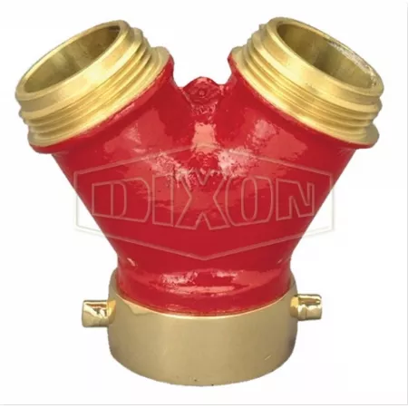 PW15F15F - Brass Plain Wye with Pin Lugs