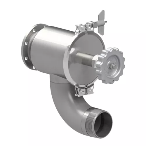 QC713SST - 3" Quick Clean QRB Hydrolet – 90 Degree Elbow