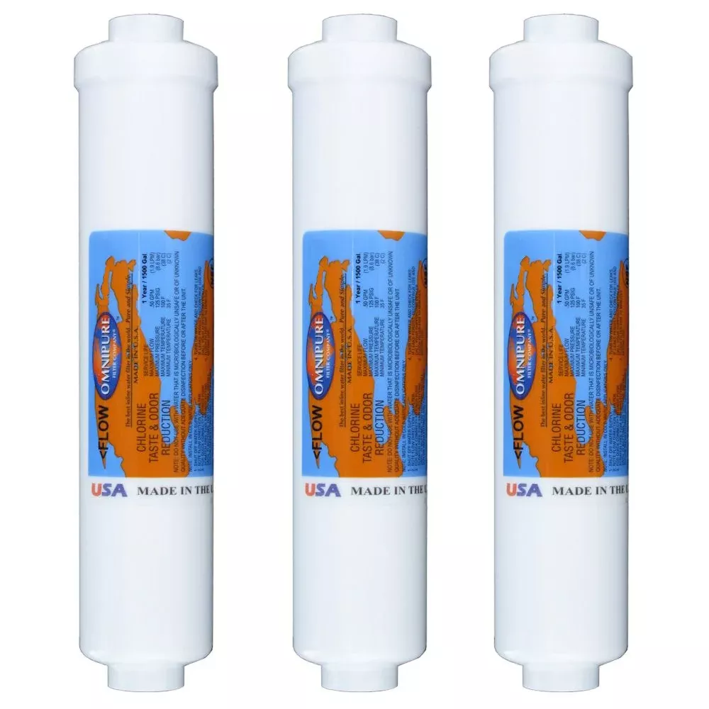 RC540T50 Countertop RO System Replacement Prefilter and Postfilter Kit