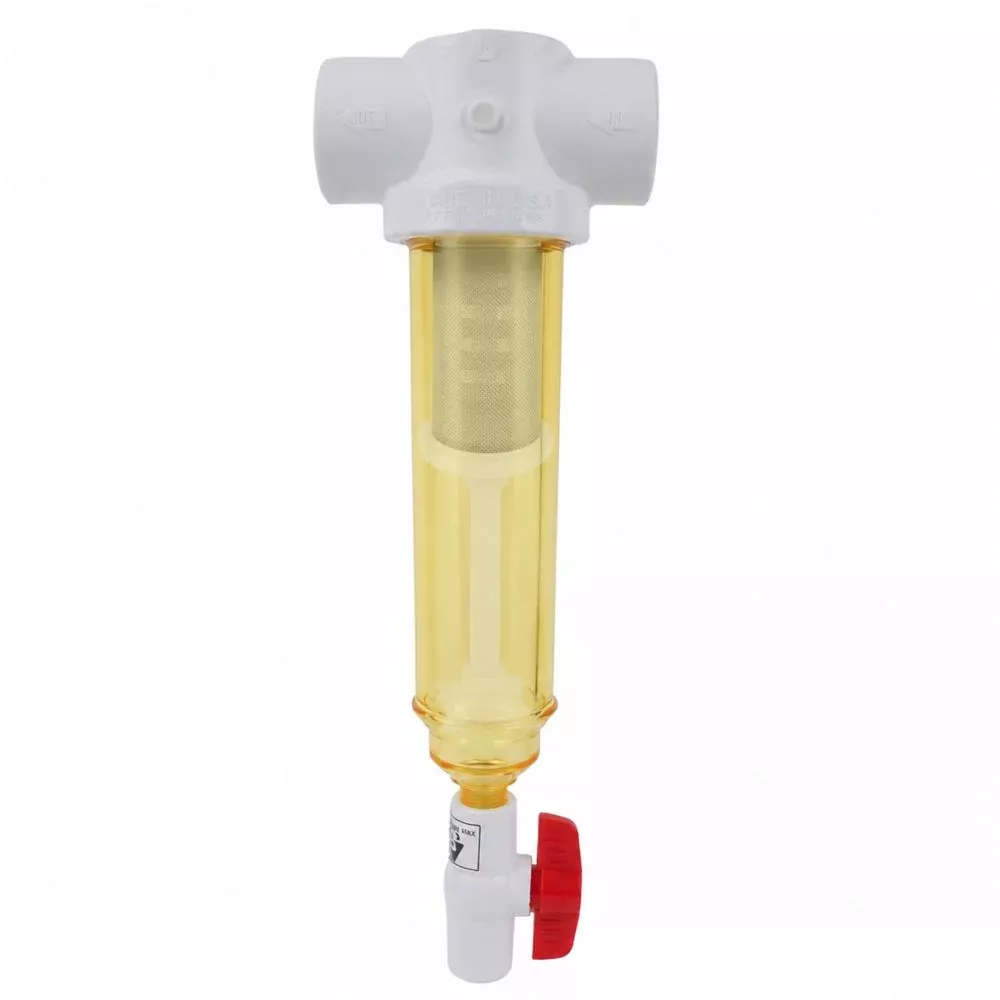 Rusco Chemically Resistant Sediment Trapper Filter T Style 1-1/2" SS