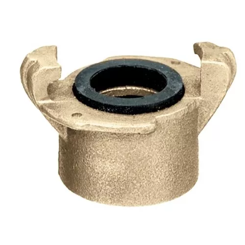 SB-BR3 - 1-1/4"Brass Two Lug Female Threaded Coupling NPT Threads
