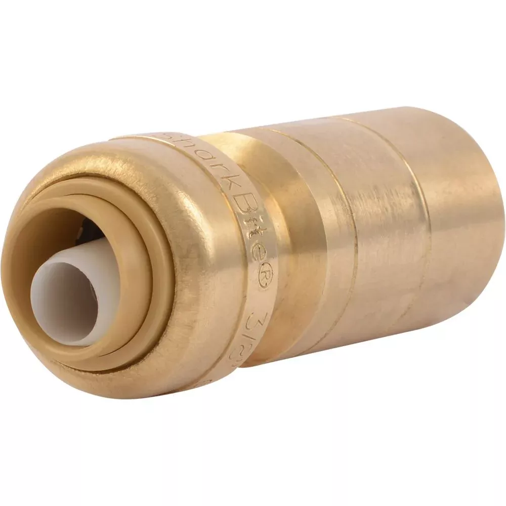 SharkBite U721LF Lead-Free Brass Push-to-Connect Reducing Stem - 3/8" x 3/4" CTS